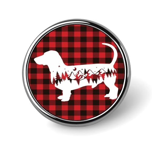 Freecustom Emaille-Anstecknadeln, Motiv: Deutscher Schäferhund, Abenteuer-Pins für Rucksäcke, Büffelkariert, Rucksacknadeln, Hundebesitzer, Geschenk, Hund, Tier, modern, Hundeliebhaber, Abzeichen, von Freecustom