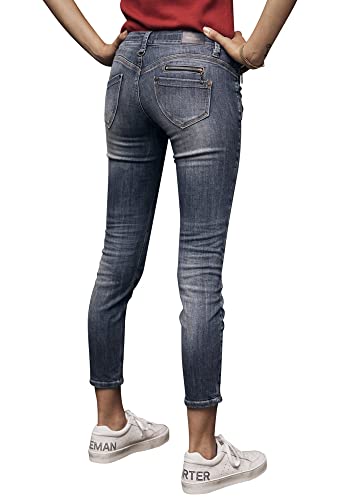 Freeman T. Porter Alexa Cropped Super Stretch Denim Pacific Größe L von Freeman T. Porter