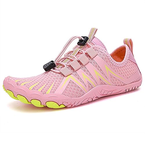 Freiluftkind Das Original Feel Pro 2.0 rutschfeste Barfußschuhe (Pink/Größe EU 35) – der perfekte Barfußschuh für Dein Abenteuer – Barfusslaufschuhe Barfuss Schuhe von Freiluftkind