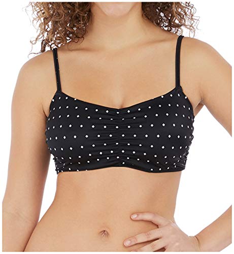 Freya Jewel Cove Convertible Bikini Top, 32FF, Black von Freya