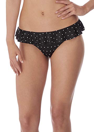 Freya Jewel Cove Italini Slip mit Rüschen Gr. L, Schwarz von Freya