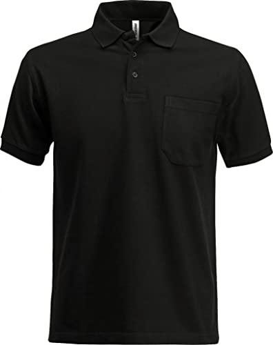 ACODE Poloshirt mit Brusttasche CODE 1721-940 Schwarz - 3XL von Fristads