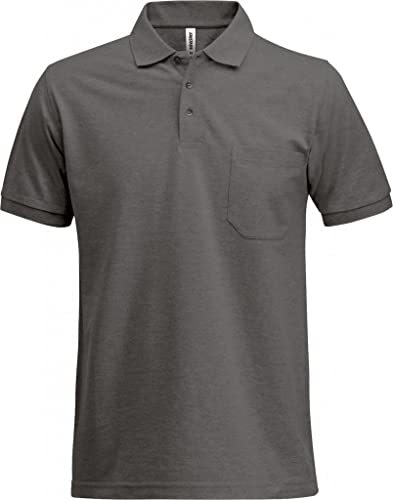 Fristads Schweres Poloshirt 1721 PIQ - Größe 3XL - Dunkelgrau von Fristads