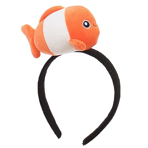 Lustiges Hummerfisch Stirnband Niedlicher Stofftier Haarreifen Für Frauen Und Mädchen Haarschmuck Halloween Kopfschmuck Stofftier Stirnbänder von Frotox