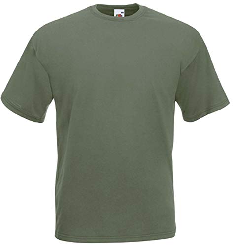 Fruit Of The Loom Herren Kurzarm T-Shirt X-Large,- Classic Olive von Fruit of the Loom