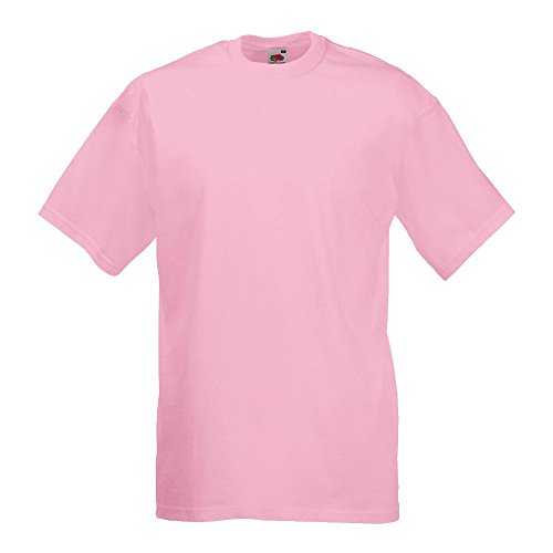 Fruit of the Loom - Classic T-Shirt 'Value Weight' S,Light Pink von Fruit of the Loom