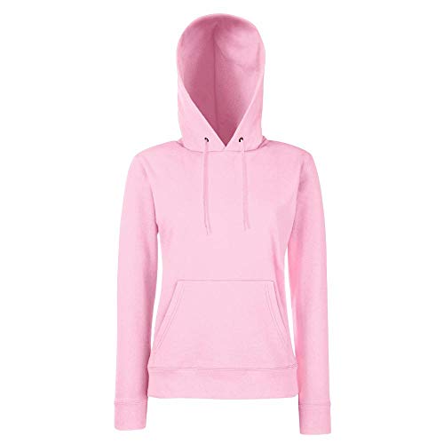 Fruit of the Loom Damen Sweat Jacket Premium Sweatshirt mit Kapuze, Baumwolle, Oeko-TEX, zahlreiche Größen und Farbvarianten von Fruit of the Loom