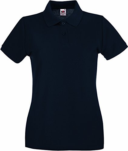 Fruit of the Loom Lady-Fit Premium Poloshirt 2017 M Deep Navy von Fruit of the Loom