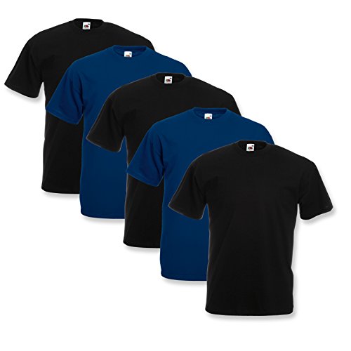 Fruit of the Loom Original T 5-Pack Logo Men's T-Shirt von Fruit of the Loom