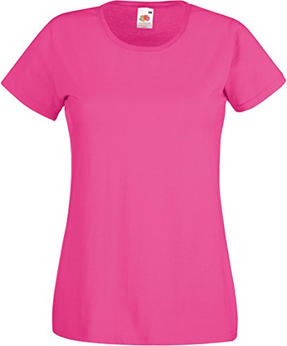 Fruit of the Loom Valueweight T-Shirt für Damen Small von Fruit of the Loom