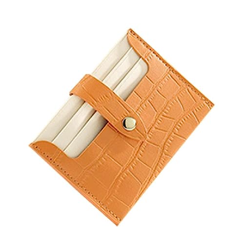 Damen Mädchen Geldbörse Geldbörse Geld Kreditkartenhalter Tasche für Fall Organizer, Orange von FuBESk