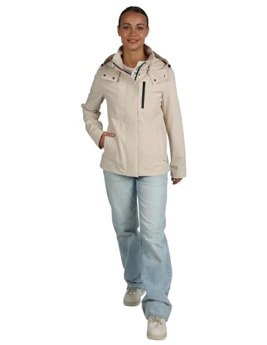 Fuchs Schmitt Damen Sommerjacke, abnehmbare Kapuze beige - 38 von Fuchs Schmitt