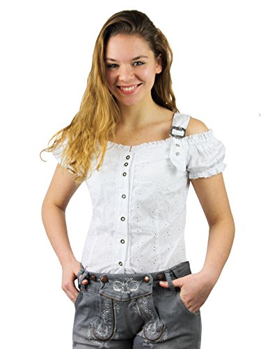 Fuchs Trachtenmoden Damen 4537 Deutsche Tracht, weiß, Medium Fuchs Trachtenmoden Damen 4537 Deutsche Tracht, weiß, Medium von Fuchs Trachtenmoden