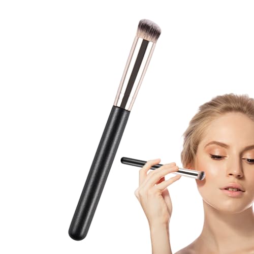 Foundation-Pinsel, Foundation- und Concealer-Pinsel | Concealer-Pinsel zum Verblenden von kosmetischen Grundierungen | Make-up-Produkte, Pinsel in Reisegröße für Frauen und Mädchen, von Fulenyi