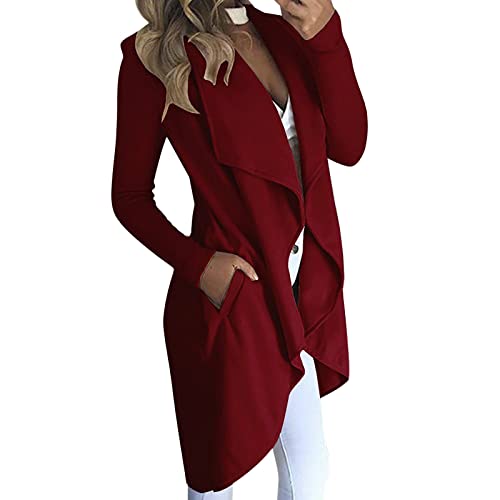 Fulidngzg Damen Jacke Frühling Leicht Oversize Frühlingsmantel Frühlingsjacke Übergang Elegant Damenmantel Mantel Schwarz Frühling Sommermantel Jacke Beige Tailliert Frühjahrsjacke Mäntel Frauen Fulidngzg Damen Jacke Frühling Leicht Oversize Frühlingsmantel Frühlingsjacke Übergang Elegant Damenmantel Mantel Schwarz Frühling Sommermantel Jacke Beige Tailliert Frühjahrsjacke Mäntel Frauen von Fulidngzg