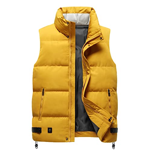 Fulidngzg Herren Steppweste: Ultraleicht Herrenwesten Übergangsjacke Kurz Ärmellose Weste Outdoor Reißverschluss Steppweste Softshell Gesteppt Fleeceweste Übergang Elegant Warm Wanderjacke Fulidngzg Herren Steppweste: Ultraleicht Herrenwesten Übergangsjacke Kurz Ärmellose Weste Outdoor Reißverschluss Steppweste Softshell Gesteppt Fleeceweste Übergang Elegant Warm Wanderjacke von Fulidngzg