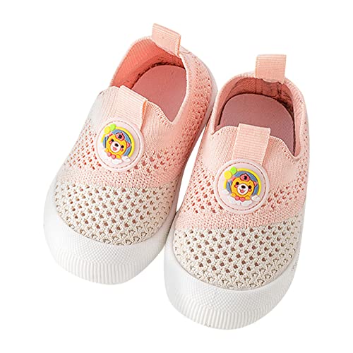 Fulidngzg Jungen Hausschuhe Mädchen, Kindergarten Turnschläppchen Barfussschuhe Atmungsaktive Weich Pantoffeln Gymnastikschuhe Baby Slipper Anti-Rutsch Sohle Hausschuhe Unisex Flache Schläppchen von Fulidngzg