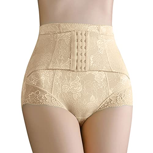 Fulidngzg Shapewear Damen Body: Schlankstütz Unterhosen Push Up Shapewear Bauchweg Hoher Taille Body Shaper Stark Formend Miederhose Schlankstütz Kollektkurz mit Bein Unterwäsche Unterhose von Fulidngzg