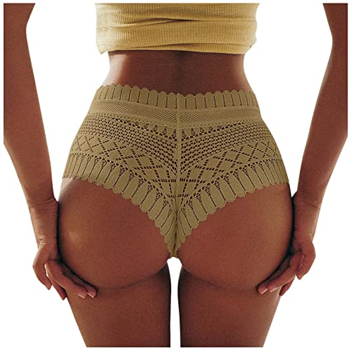 Fulidngzg Slip Damen Sexy Spitze Erotisch Frauen Offen Ouvert Höschen Bikini Nahtlose Slips Große Größen Unterhosen Unterwäsche Dessous Hipster String Tanga von Fulidngzg