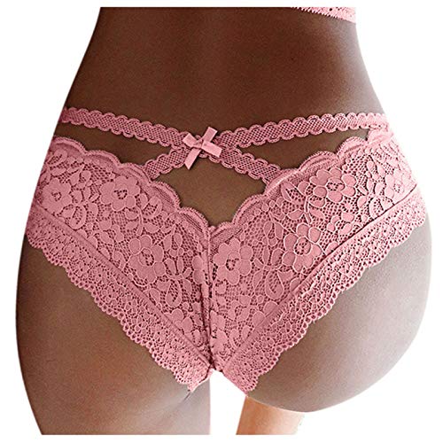 Fulidngzg Slip Damen Sexy Spitze Erotisch Frauen Offen Ouvert Höschen Bikini Nahtlose Slips Große Größen Unterhosen Unterwäsche Dessous Hipster String Tanga von Fulidngzg