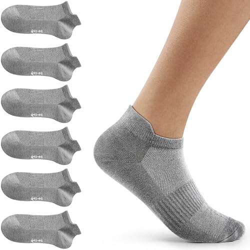 Fullluwaa Sneaker Socken Herren Damen 6/10 Paar, Kurze Halbsocken Baumwolle Sportsocken Atmungsaktiv Laufsocken Fullluwaa Sneaker Socken Herren Damen 6/10 Paar, Kurze Halbsocken Baumwolle Sportsocken Atmungsaktiv Laufsocken von Fullluwaa