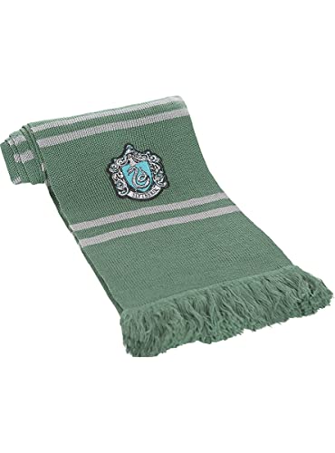 Funidelia | Slytherin Harry Potter Schal (Offizielle Replik) für Männer & Frauen Lustige Geschenke für Erwachsene an Weihnachten, Geburtstag und anderen Anlässen - Grün von Funidelia