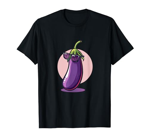 Hübsches Auberginen-Sonnenbrillen-Kostüm für Jungen und Mädchen T-Shirt Hübsches Auberginen-Sonnenbrillen-Kostüm für Jungen und Mädchen T-Shirt von Funny Eggplant with Sunglasses