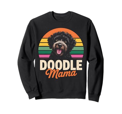 Doodle Mama Hund Mama Niedliches Kritzelei Welpenbesitzer Geschenk Sweatshirt Doodle Mama Hund Mama Niedliches Kritzelei Welpenbesitzer Geschenk Sweatshirt von Funny Graphic Tees For Women and Men