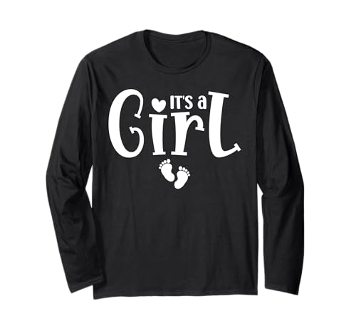 Lustiges Grafik-T-Shirt „It's A Girl New Baby Arrival“ für Damen und Herren Langarmshirt Lustiges Grafik-T-Shirt „It's A Girl New Baby Arrival“ für Damen und Herren Langarmshirt von Funny Graphic Tees For Women and Men