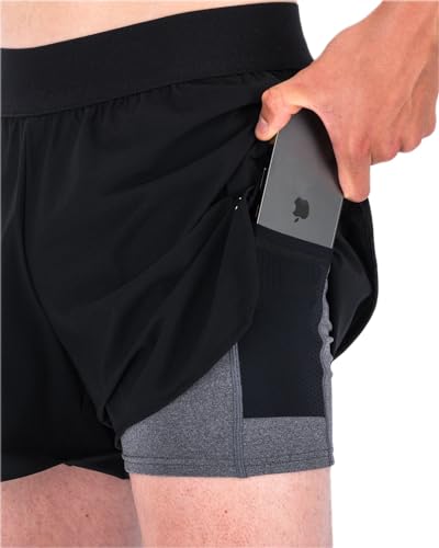 FUSION C3+ Run Shorts - Kurze 2 in 1 Laufshort - Unisex M von Fusion