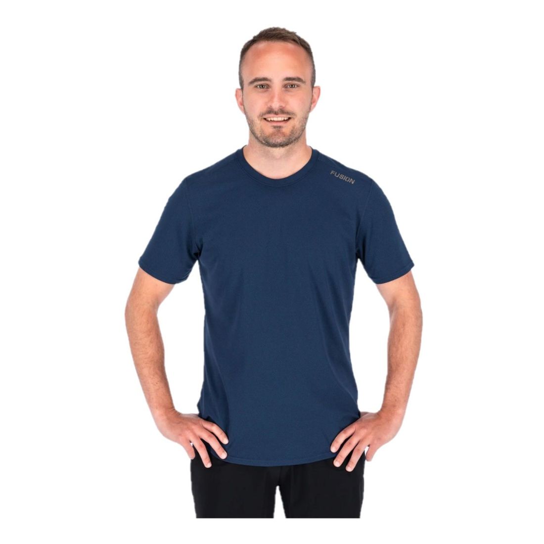 Fusion NOVA T-SHIRT Herren night blue Gr. L von Fusion