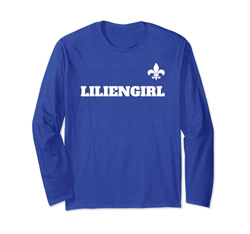 Fußball Darmstadt Lilien Mädchen, Frauen und Fans Darmstadt Langarmshirt von Fußball Darmstadt Mädchen, Frauen und Lilien Fan