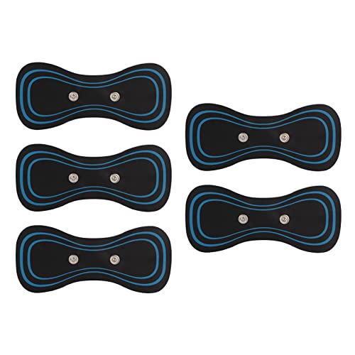 Zervikalmassage-Pads, 5 Stück Zervikalmassage-Pad Mini tragbares elektrisches Massagegerät Patch für Nacken-Schulter-Spondylose von Fyearfly