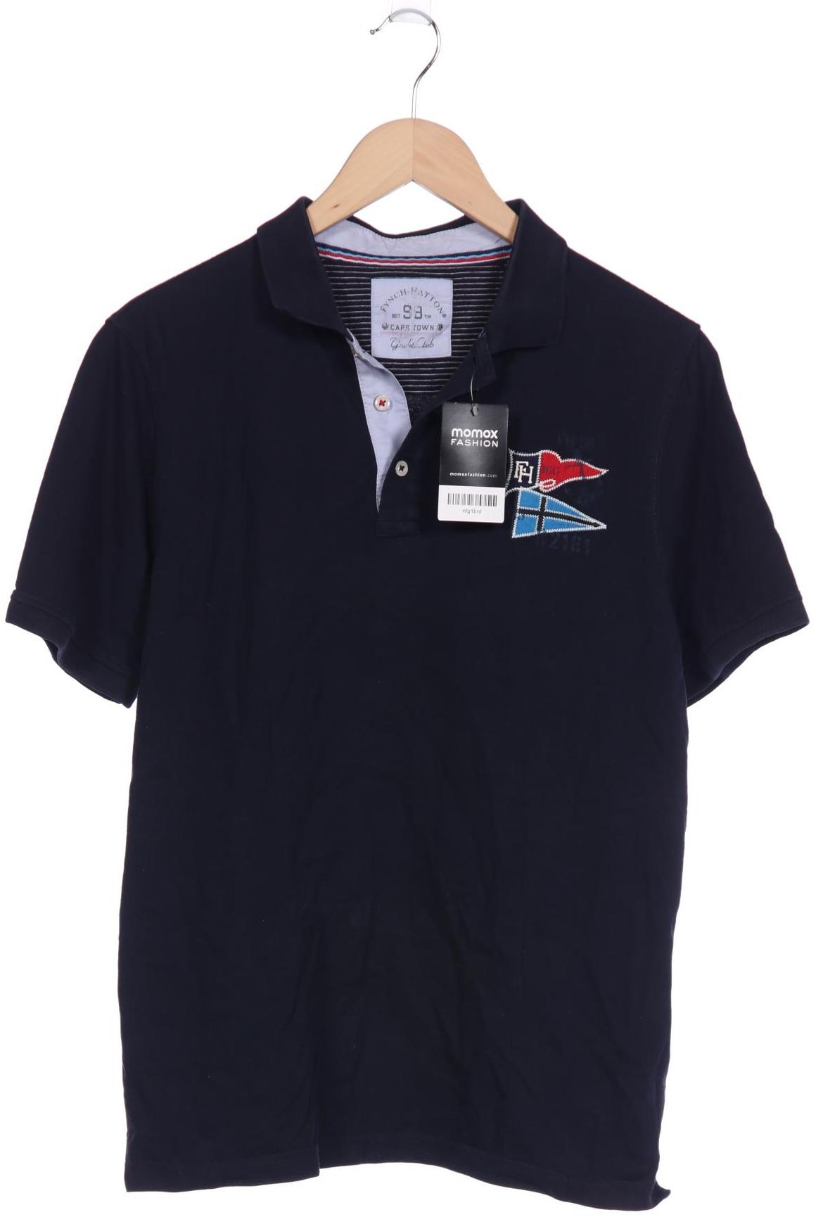 Fynch Hatton Herren Poloshirt, marineblau, Gr. 52 von Fynch Hatton