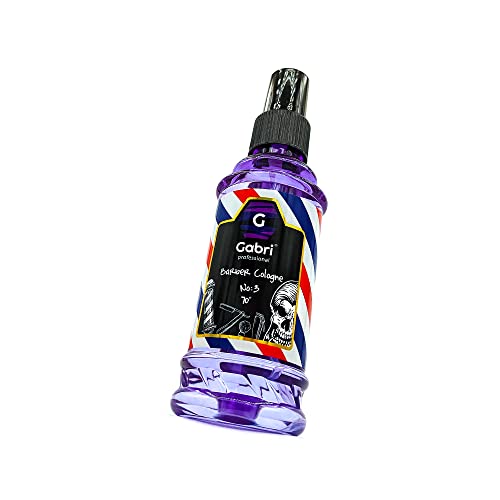 Gabri No3 Barber Cologne 150ml – EDC - After Shave Spray für Männer - Rasur Duftwasser Fruchtig-Süß - Barber Eau de Cologne mit praktischen Pump-Spender - Erfrischend & Pflegend (No3 - Purple) von G Gabri