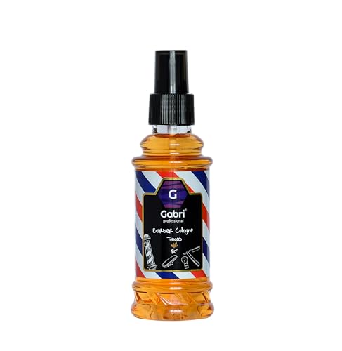 Gabri Barber Cologne 150ml – EDC - After Shave Spray für Männer - Rasur Duftwasser Fruchtig-Süß - Barber Eau de Cologne mit praktischen Pump-Spender - Erfrischend & Pflegend (No8 - Orange) von G Gabri