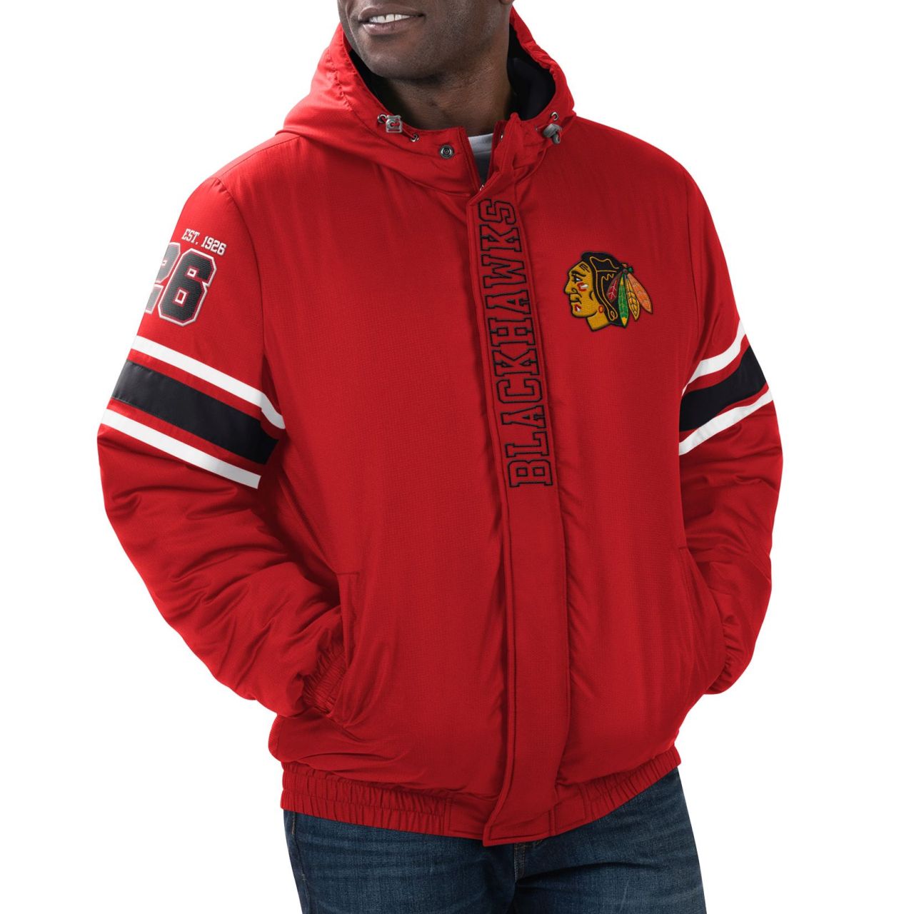 G-III NHL TIGHT END Chicago Blackhawks Winter Jacke von G-III