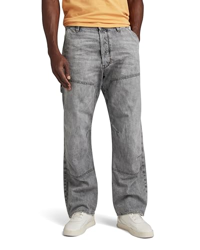 G-STAR RAW Herren Carpenter 3D Loose Jeans, Grau (faded grey neblina D23695-D537-G324), 32W / 34L von G-STAR RAW