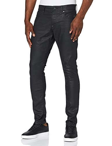 G-STAR RAW Herren Revend Skinny Jeans, Blau (3d dark aged 51010-7101-2967), 28W / 30L von G-STAR RAW