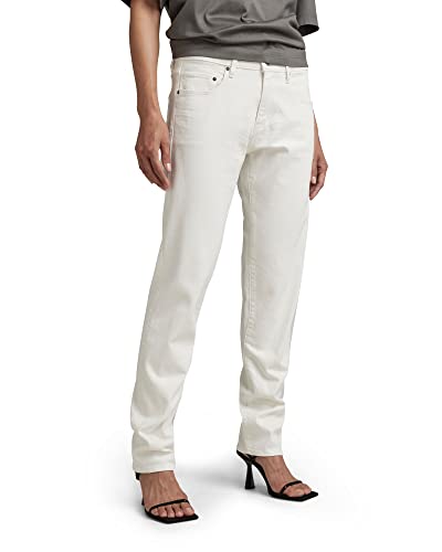 G-STAR RAW Damen Kate Boyfriend Jeans, Weiß (white gd D15264-C301-G006), 25W / 32L von G-STAR RAW