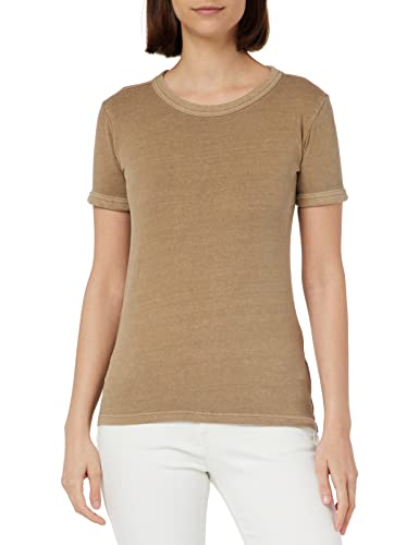 G-STAR RAW Damen Overdyed Baby Top, Braun (renaissance dk toggee gd D23297-C756-D919), M von G-STAR RAW