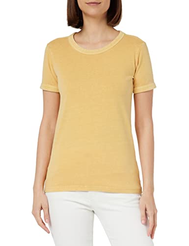 G-STAR RAW Damen Overdyed Baby Top, Gelb (renaissance harvest gd D23297-C756-D920), M von G-STAR RAW