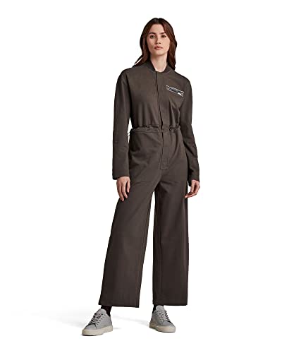 G-STAR RAW Damen Oversized Jumpsuit, Grau (battle grey D20593-C784-2210), XS von G-STAR RAW