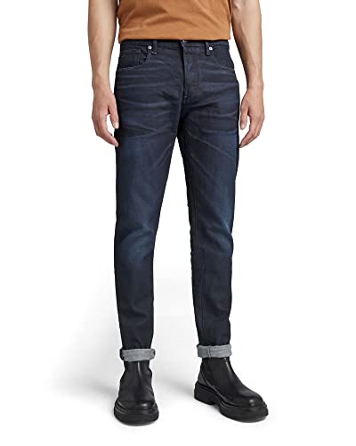 G-STAR RAW Herren 3301 Slim Jeans, Blau (worn in naval blue cobler 51001-B767-D351), 31W / 34L von G-STAR RAW