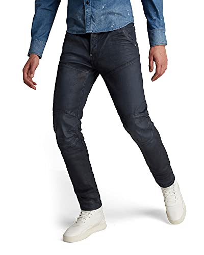 G-STAR RAW Herren 5620 3D Slim Jeans, Blau (dry waxed cobler 51025-8968-A887), 27W / 32L von G-STAR RAW