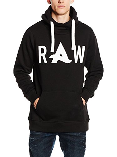 G-STAR RAW Herren Afrojack Art Kapuze, langärmelig, Schwarz Sweatshirt, XX-Large von G-STAR RAW