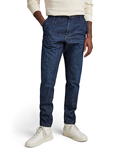 G-STAR RAW Herren Bronson 2.0 Slim Chino, Blau (worn in waterfront D21038-D301-D911), 30W / 32L von G-STAR RAW