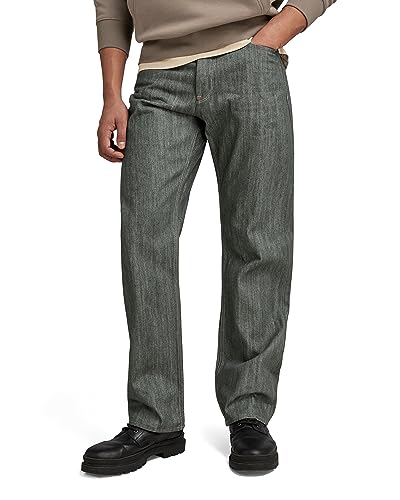 G-STAR RAW Herren Dakota Regular Straight Jeans, Blau (raw denim D23691-D479-001), 31W / 30L von G-STAR RAW