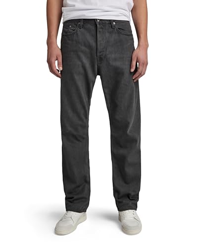 G-STAR RAW Herren Dakota Regular Straight Jeans, Grau (faded black ink D23691-D182-D358), 30W / 32L von G-STAR RAW