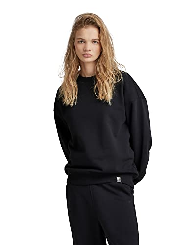 G-STAR RAW Herren Essential Unisex Loose Sweatshirt, Schwarz (dk black D22995-D395-6484), L von G-STAR RAW